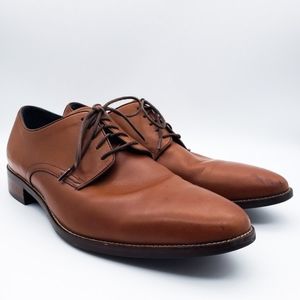 Cole Haan Grand.OS Brown Leather Oxfords Shoes 12